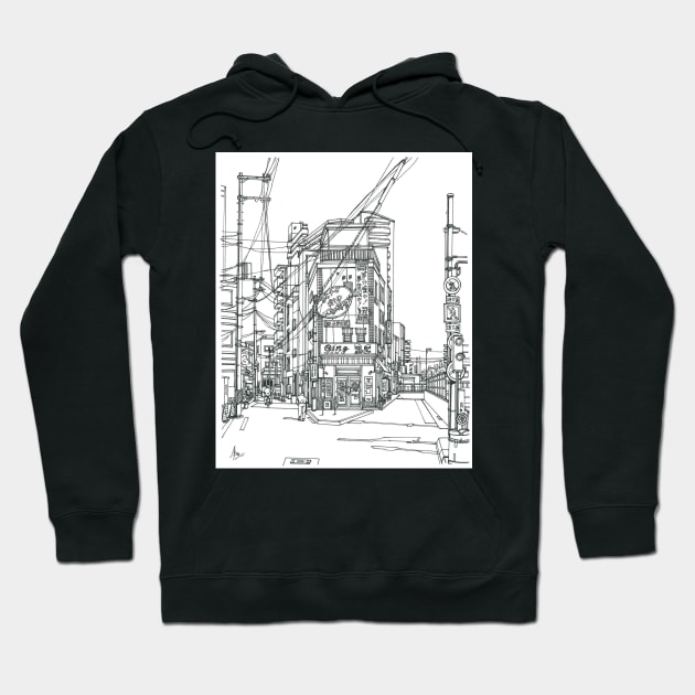 Osaka Japan Hoodie by valery in the gallery